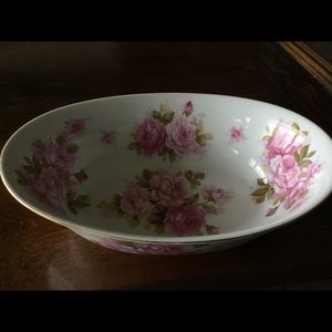 Vintage floral dish